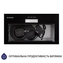 Витяжка вбудована MINOLA HBI 5025 BL LED - мініатюра 5