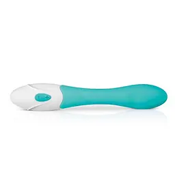 Вібратор EasyToys Good Vibes Only Tate 20 см бірюзовий - мініатюра 2