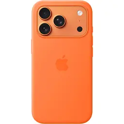 Чохол до мобільного телефона Apple Silicone iPhone 17 Pro Orange Model A3559 (MGFE4ZM/A) - мініатюра 3