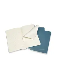 Записник Moleskine Cahier середній, Лінійка Жвавий Блакитний (CH016B44) - мініатюра 3