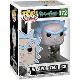 Ігрова фігурка Funko POP! cерії Rick&Morty Weaponized Rick (12439-PX-1QW) - мініатюра 2