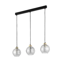 ПІДВІСНИЙ СВІТИЛЬНИК DEVI ПРОЗОРИЙ СМУЖКА TK Lighting 4580