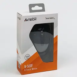 Миша A4Tech N-500F USB Glossy Grey (N-500F-1 (Glossy Grey)) - мініатюра 6