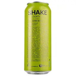 Упаковка напою слабоалкогольного Shake Bora Bora 7% 12 л з/б (0.5 л х 24 шт.) - мініатюра 3