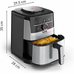 Мультипіч Tefal Easy Fry Silence Smart 1670Вт, чаша 5 л, сірий - мініатюра 5