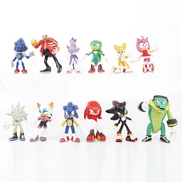Іграшки Супер Сонік і його друзі Sonic The Hedgehog, 12 шт. - мініатюра 2