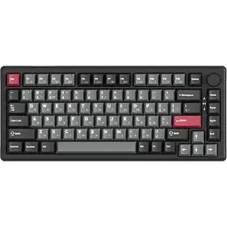 Клавіатура бездротова GamePro Asgard Yord Keychron Super Red Switch Black (MK266BK)