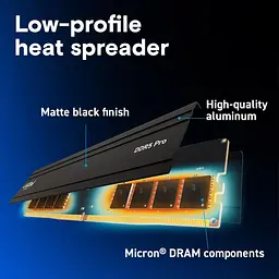 Модуль пам'яті Crucial DDR5 32GB Pro 5600 CL46 (CP32G56C46U5) - мініатюра 5