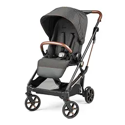 Коляска 2в1 Peg-Perego Vivace 500, вишукано-коричнева зі смужкою (PACK-VIV2100000003) - мініатюра 2