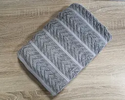 Набір турецьких махрових рушників Cestepe MicroCotton Premium 3 штуки 70x140 Multi 2 щільність 600 г/м2 - мініатюра 7