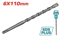 Бур TOTAL TAC310601 SDS plus 6x110мм (7090234)