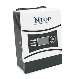 Гібридний інвертор NTOP NTP1000-12, 1000W, 12V, струм заряду 0-70A, 160-275V, MPPT-контролер (50А, 80 Vdc)