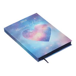 Щоденник датований Buromax Romantic 2026 поліграфічний A5 бірюзовий (BM.2170-06) - мініатюра 3