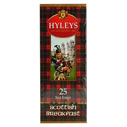 Чай Hyleys Scottish breakfast 37.5 г (25 шт. x 1.5 г) - мініатюра 3