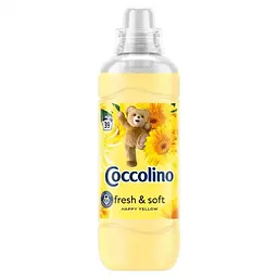 Coccolino Fresh & Soft Happy Yellow Кондиціонер для білизни з тонким квітковим ароматом 975 мл