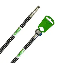 Шланг для змішувача Santan Flex-combi-anticor довгий штуцер М10х1/2" 30 см 30412 - мініатюра 2