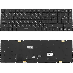 Клавіатура для ноутбука Asus (GX703 series) rus, black, без фрейма, підвіска клавіш (RGB per-key)