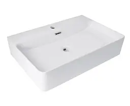 Раковина підвісна Qtap Nando LT 610х420х140 White з донним клапаном QT12112173WN47326 - мініатюра 1