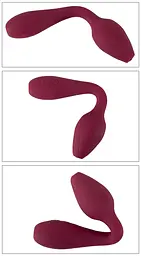 Вібратор Orion Rosenrot Bendable G-Spot 20 см червоний - мініатюра 6