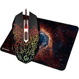 Комплект ігрова миша + килимок GamePro GPGS-347 Gameset 2in1 USB