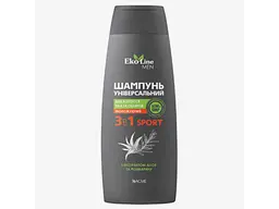 Шампунь-кондиціонер EKOLINE 250мл гель 3в1 MEN Sport