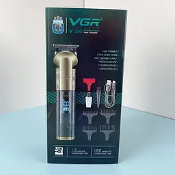 Тример VGR V-296 з LED-дисплеєм 4 насадки (44952-V-296_483) - мініатюра 6