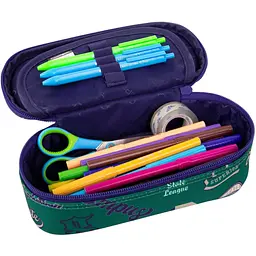 Пенал на блискавці CoolPack Campus American Retro з органайзером для ручок 23x9x5 см (F062901) - мініатюра 2