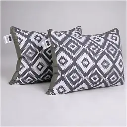 Подушка MirSon Сolor Fun Line Silver Geo Zebra EcoSilk (2200014312160) - мініатюра 3