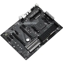 ASRock B450 PRO4 R2.0 (AM4/B450, 4*DDR4, PCIex16, DP, HDMI, VGA, 6xSATAІІІ, M.2,GLan, 8ch, ATX) - мініатюра 3