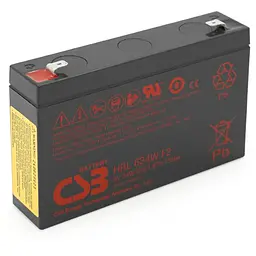 Акумуляторна батарея CSB HRL634WF2, 6V 9Ah (151х34х99мм) Q10