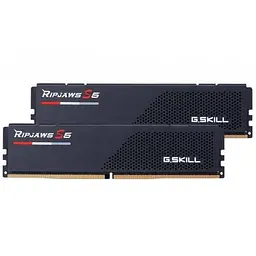 Модуль пам'яті G.Skill DDR5 32Gb (2x16) Ripjaws S5 6400Mhz Black (F5-6400J3239G16GX2-RS5K)