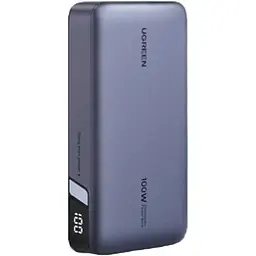 Зовнішній акумулятор Ugreen PB720 20000mAh 100W Two-way FC (25188) сірий - мініатюра 3