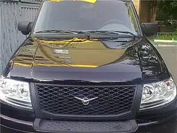 Дефлектор капоту мухобійка UAZ Patriot 2005-
