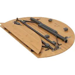 Стіл Bo-Camp Poundbury Round Brown 90x90 см (1404656) - мініатюра 4