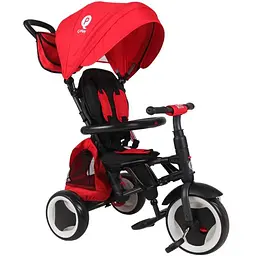 Дитячий складний триколісний велосипед Qplay Rito + Eva червоний (S380-8Red) - мініатюра 2