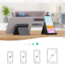 Тримач для телефона/планшета Ugreen LP115 Multi-Angle Adjustable Stand for iPad Black (50748) - мініатюра 2
