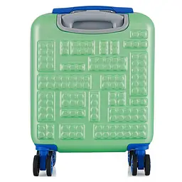 Валіза міні дитяча Semi Line 16 дюймів (XS) ABS-Plastic Green/Blue (T5890-1) - мініатюра 4