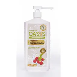 Мило рідке Nata-Oasis з ароматом суниці, з дозатором, 1000 мл - мініатюра 2