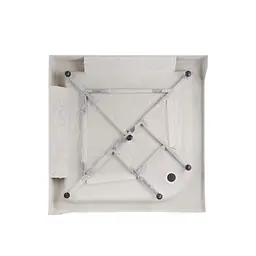 Душова кабіна Kroner KRP Eifel - Q.C.F.L. 90x90 cм CV029569, хром матовий - мініатюра 5