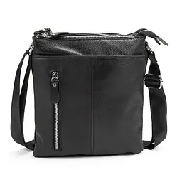 Шкіряний месенджер на три відділи Tiding Bag M56-3639A - мініатюра 4