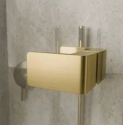 Душова кабіна Rea Atlas 80x120 ліва brushed gold KPL-K4376 - мініатюра 5