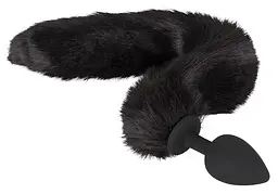 Анальна пробка з хвостом та обідок з вушками Bad Kitty Pet Play Plug Ears - мініатюра 2
