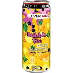 Напій безалкогольний Ever Aid Bubble Tea Melon Pineapple 330 мл