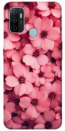 Чохол Demsky Pink flowers для Oppo A53 / A32 / A33