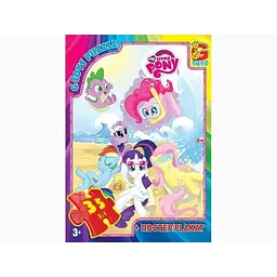 Пазли G-Toys My little PONY 35 елементів MLP006 Різнокольоровий