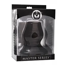 Анальний тонель Master Series Excavate Tunnel Anal Plug 10.7 см (коричневий) - мініатюра 5