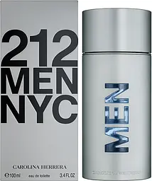 Оригінал Carolina Herrera 212 Men 100 мл туалетна вода