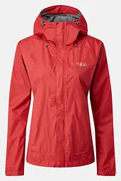Куртка Rab Downpour Jacket wmns 12 Червоний