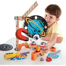 Конструктор Hape Junior Inventor Магнітна лабораторія 34 деталі (E3033) - мініатюра 4