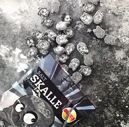 Жувальні цукерки Bubs Godis Salt Skalle Gelatinfri 90г - мініатюра 3